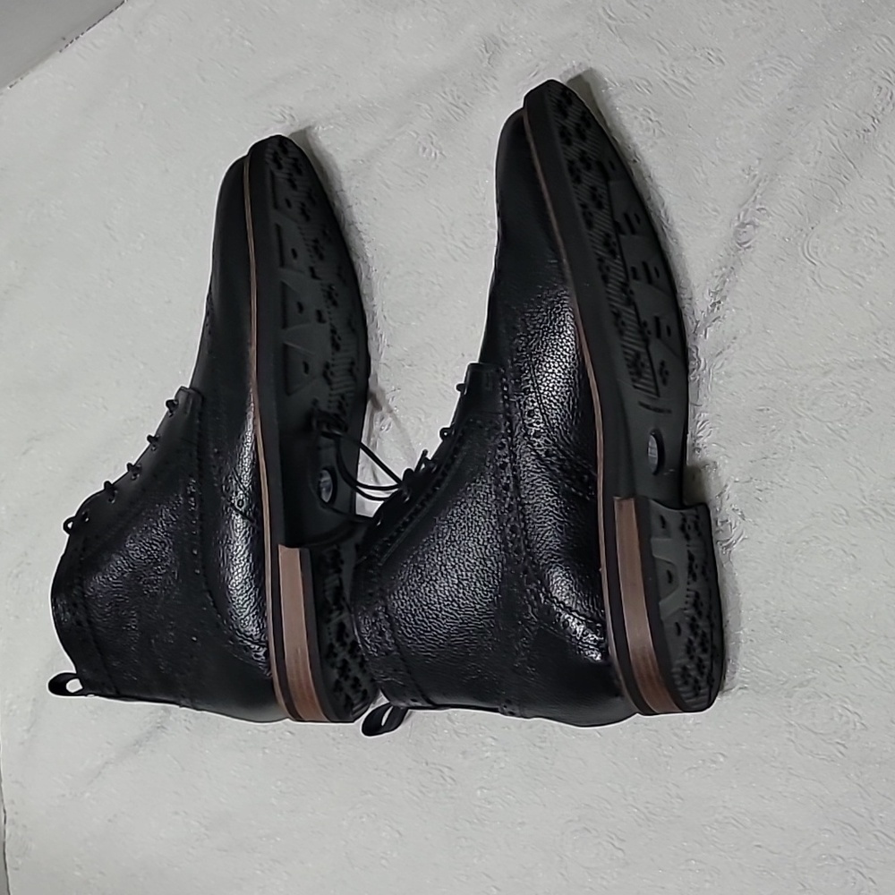 Nunn Bush Men's Memory Foam Boots Black Size 10 - Picture 8 of 8